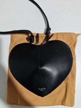 ALAIA Paris Le Coeur Heart-Shaped Crossbody Bag